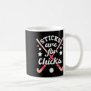 Caneca De Café Pauzinhos São Para Garotas - Jogadora de Hóquei so