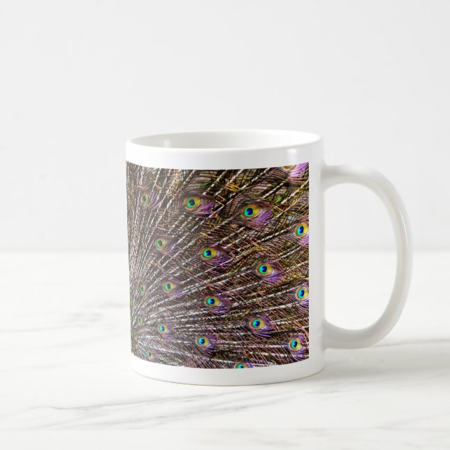 Caneca De Café Pavão (Direita)