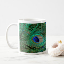 Caneca De Café Pavão Azul
