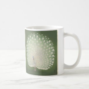 Caneca De Café Pavão de Ohara Koson