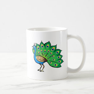 Caneca De Café Pavão de Ponce