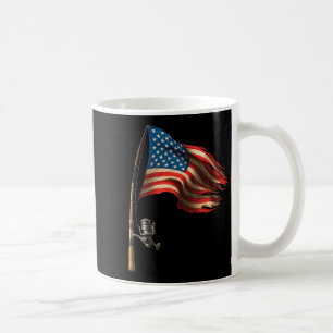 Caneca De Café Pavilhão Americano Pescando Pescadores Funny Fishi