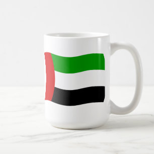 Caneca De Café Pavilhão de Emirados Árabes Unidos