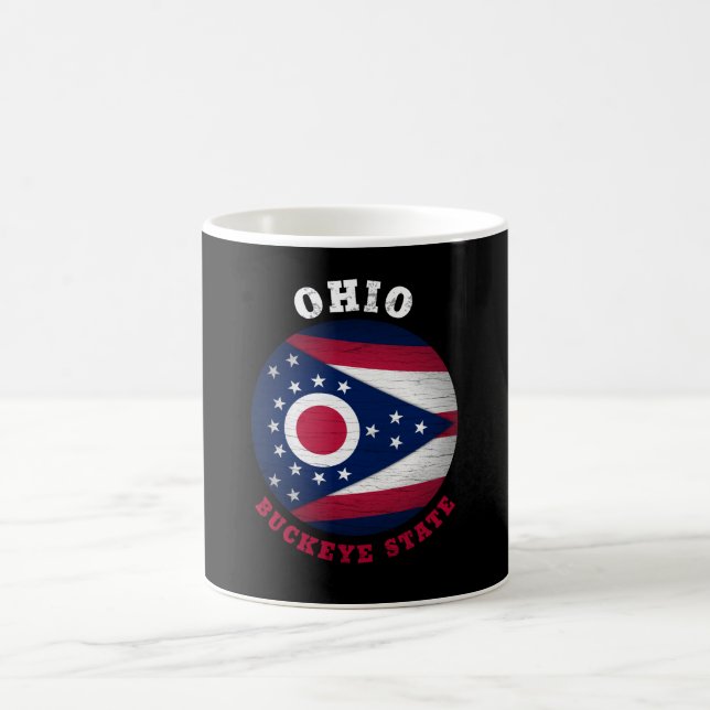 CANECA DE CAFÉ PAVILHÃO DO ESTADO OHIO BUCKEYE (Centro)