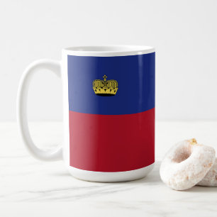 Caneca De Café pavilhão do Liechtenstein