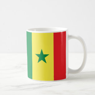 Caneca De Café Pavilhão Senegal Coffee Mug