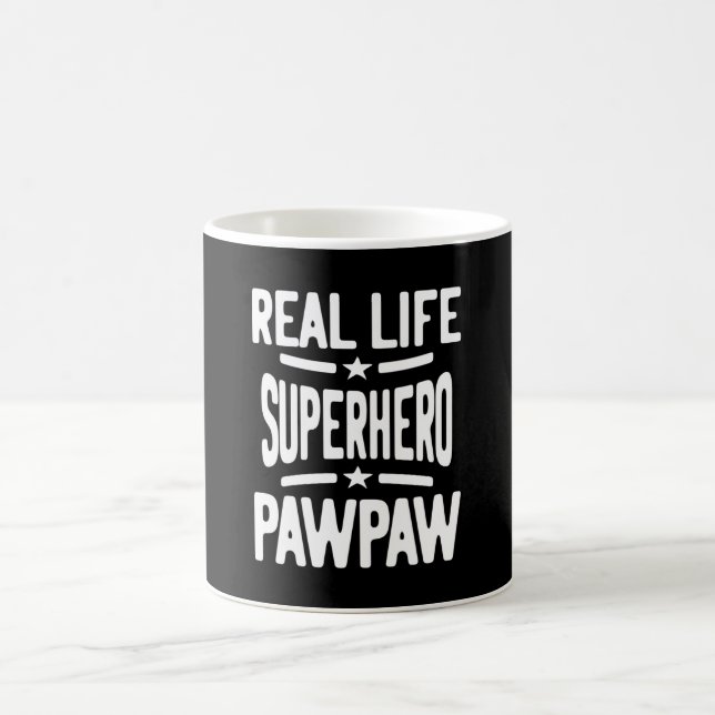 Caneca De Café Pawpaw, super herói da vida real | Padre Vovô (Centro)