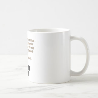 Caneca De Café PawPrintGhandi