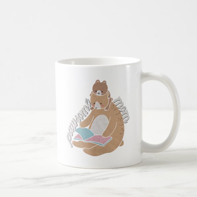 Caneca De Café Pawsome Mãe (Direita)