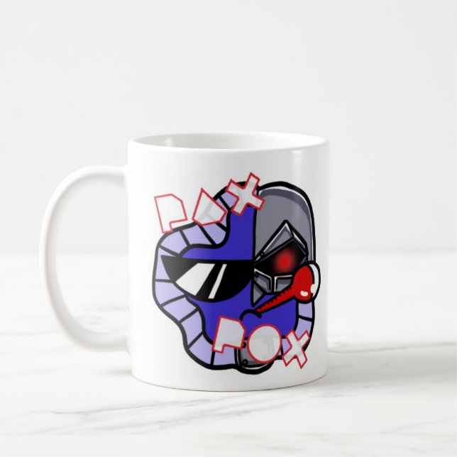 Caneca De Café PaxPox Cyborg Mug (Esquerda)