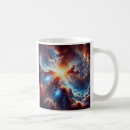 Caneca De Café Paysage céleste mouvementé.
