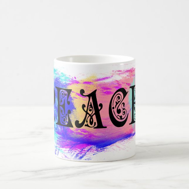 Caneca De Café Paz (Centro)