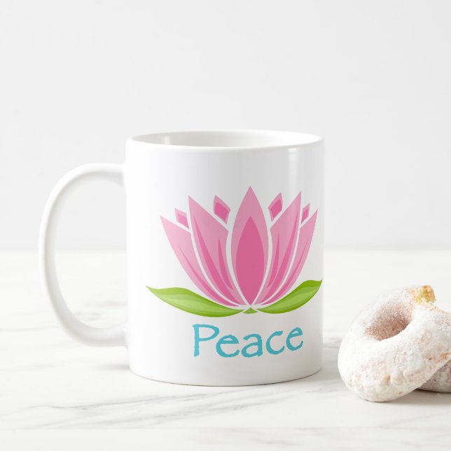 Caneca De Café Paz (Com Donut)