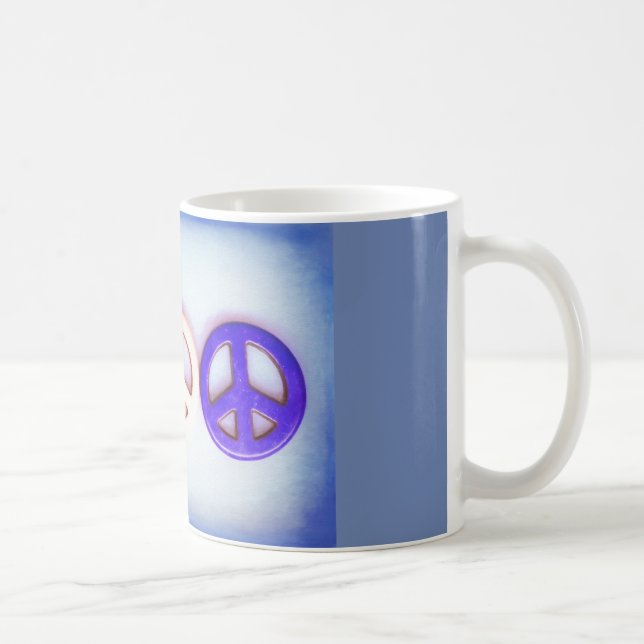 Caneca De Café Paz (Direita)