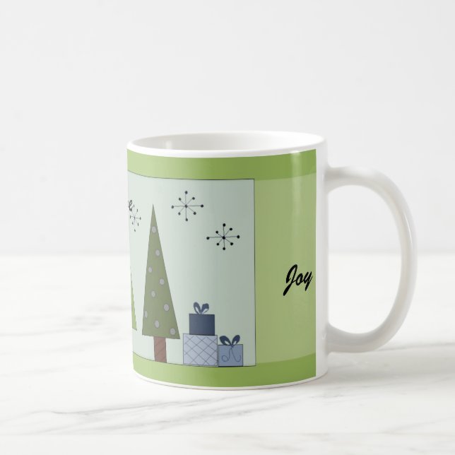 Caneca De Café Paz, Amor, Alegria (Direita)