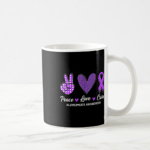 Caneca De Café Paz Amor Cura Heimers Consciência