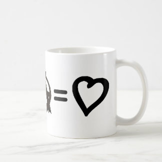 Caneca De Café Paz + Anarquia = amor