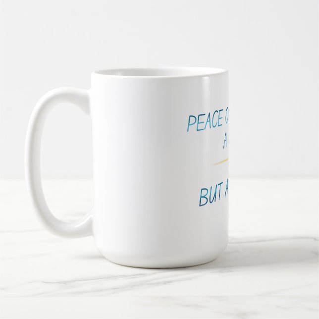 Caneca De Café Paz de espírito (Esquerda)