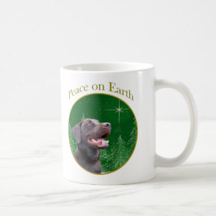 Caneca De Café Paz de Labrador Retriever (choc)