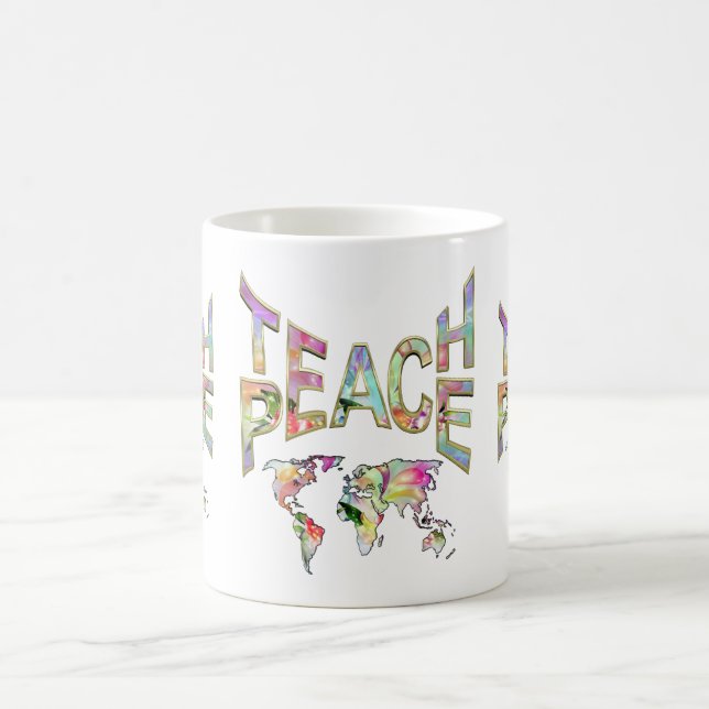 Caneca De Café Paz de Teach (Centro)