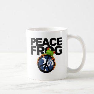 Caneca De Café Paz, Frog-2