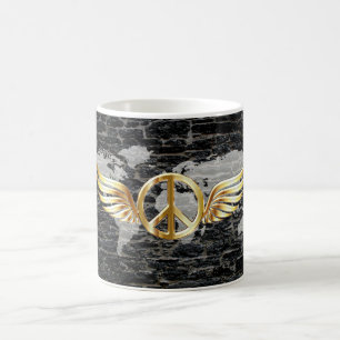 Caneca De Café Paz mundial