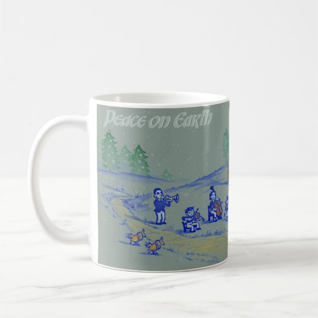 Caneca De Café Paz na terra (Esquerda)