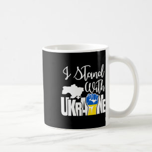 Caneca De Café Paz Na Ucrânia Eu Apoio A Ucrânia