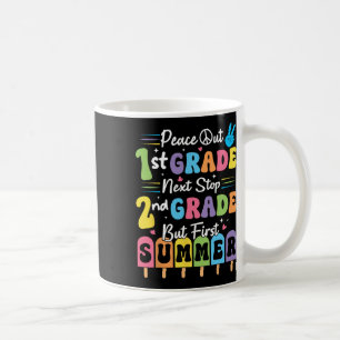Caneca De Café Paz Nós Saímos Graduação de Verão da 1ª Série Prim