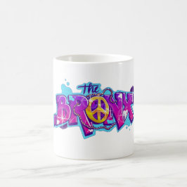 Caneca De Café Paz O Bronx