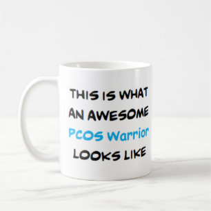 Caneca De Café pcos guerreiro, incrível