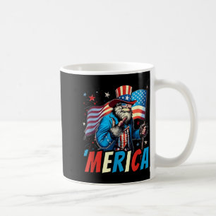 Caneca De Café Pé Grande América Rocha Bandeira Americana Sasquat