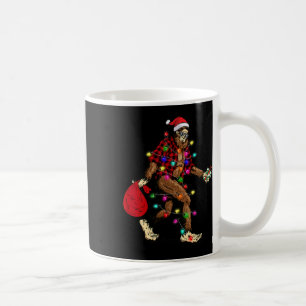 Caneca De Café Pé Grande Árvore de Natal Sasquatch Pajama