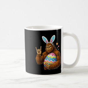 Caneca De Café Pé Grande Sasquatch Coelho Páscoa Homens Mulheres