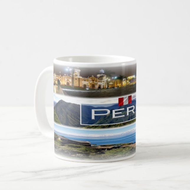 Caneca De Café PE - Peru - (Frente Esquerda)