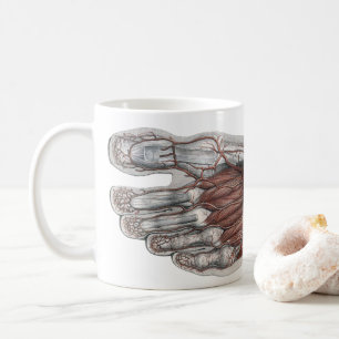 Caneca De Café Pé Podiatral De Podiatria Da Anatomia Humana Vinta
