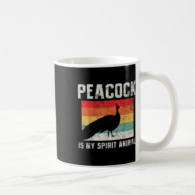 Caneca De Café Pea Retro Vintage (Direita)