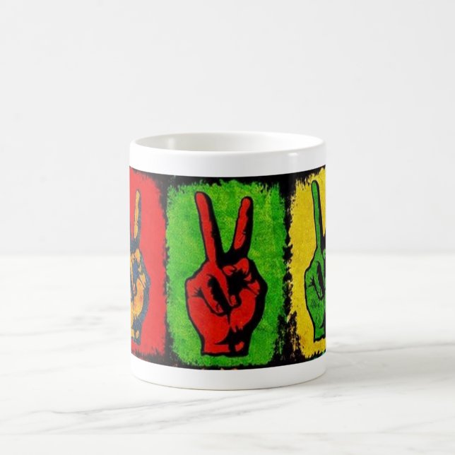 Caneca De Café Peace Caffee Mug (Centro)