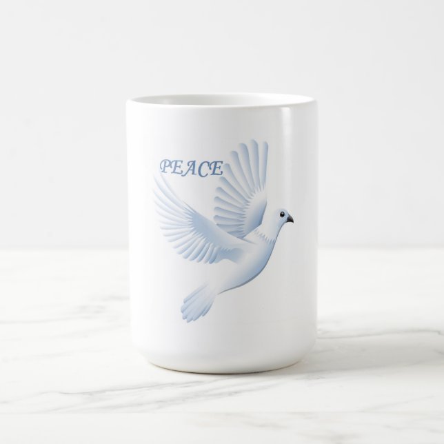 CANECA DE CAFÉ PEACE DOVE (Centro)