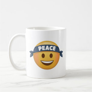 Caneca De Café Peace Emoji