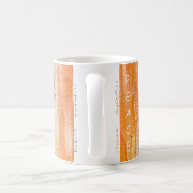 Caneca De Café Peace Flower Mug (Alça)