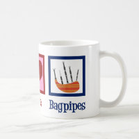 Peace Love Bagpipe
