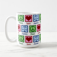 Peace Love Scales of Justice Cute Lawyer Juiz