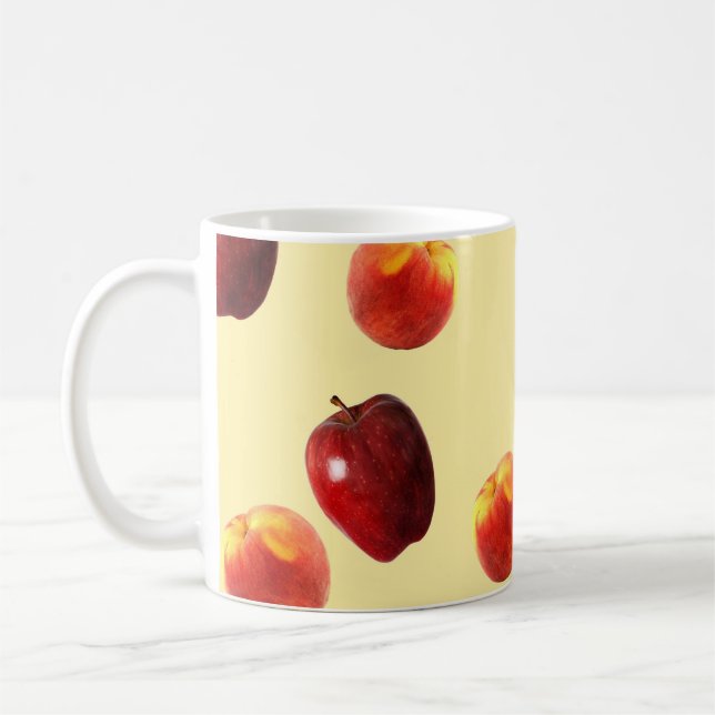 Caneca De Café Peach Apple Mug (Esquerda)