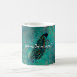 Caneca De Café Peacock Teal