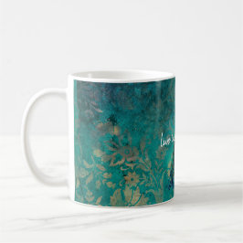 Caneca De Café Peacock Teal