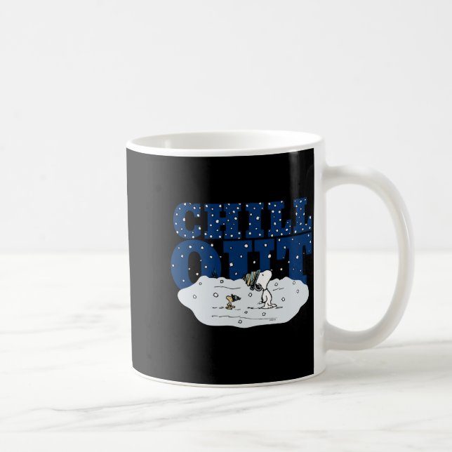 Caneca De Café Peanuts Chill Out  (Direita)