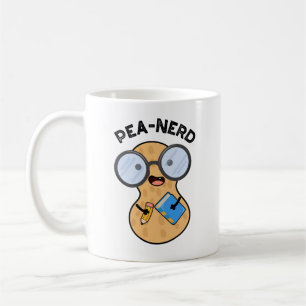 Caneca De Café Peão-nerd Engraçado, Nerd-de-amendoim