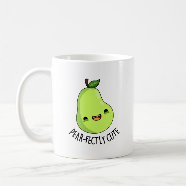 Caneca De Café Pear-freio de Fruta, em pedaços, (Esquerda)