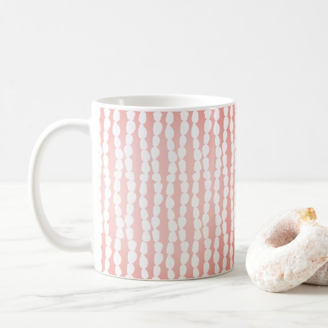Caneca De Café Pearl Necklace (Com Donut)